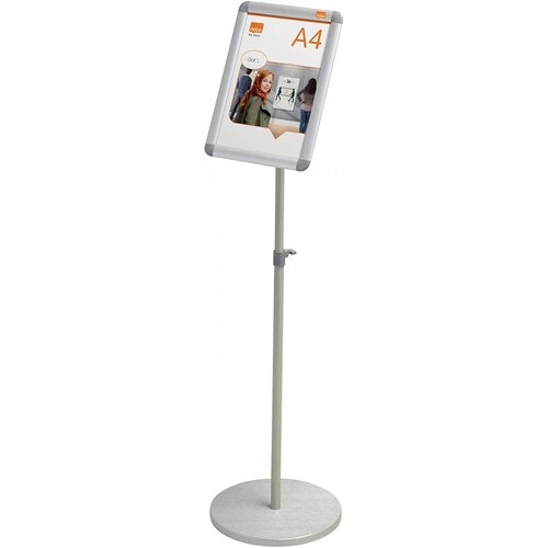  Tabla usmerjevalna aluminij nobo a4 s klip pripenjanjem na stojalu 1902383 NOBO TABLE Slike