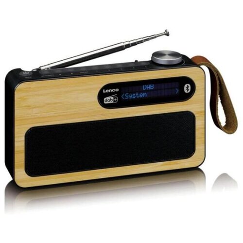 Lenco prenosni radio PDR-040BAMBOOBK Slike