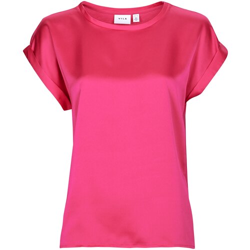 Vila Topi &amp;amp; Bluze VIELLETTE Rožnata Slike