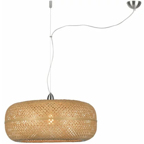 Good&Mojo smeđa viseća svjetiljka od bambusovog drveta Palawan, ⌀ 60 cm