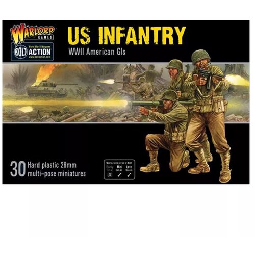 Warlord Games US Infantry - WW2 American GIs Cene
