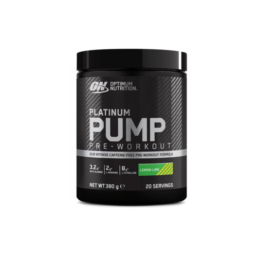 Optimum Nutrition Platinum Pump Pre-Workout, 380 g - Blue Raspberry, (21371389) Cene