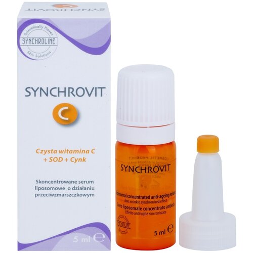 Synchroline Synchrovit C liposomalni serum proti staranju kože 5 ml Slike