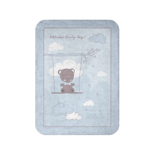 Kikka Boo Super soft baby ćebence 80x110 Dream Big Blue ( KKB22161 ) Cene