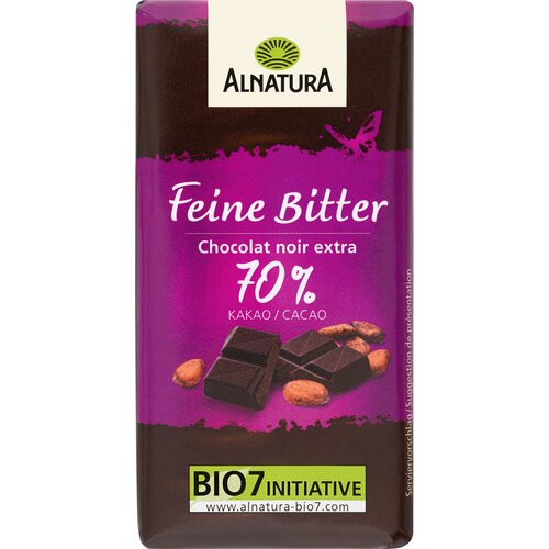 BIO čokoladne pločice fina tamna, mini - 12,50 g Slike