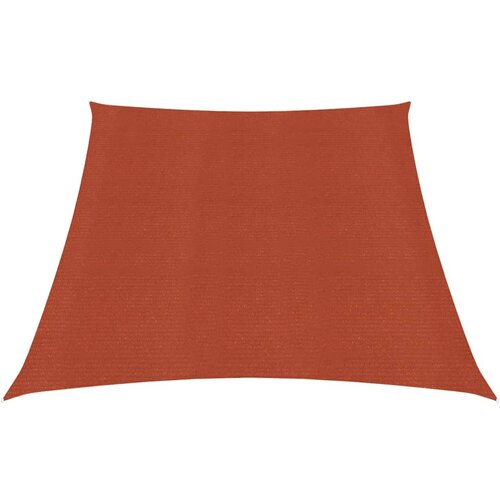 vidaXL Senčno jadro 160 g/m² terakota 3/4x2 m HDPE Cene
