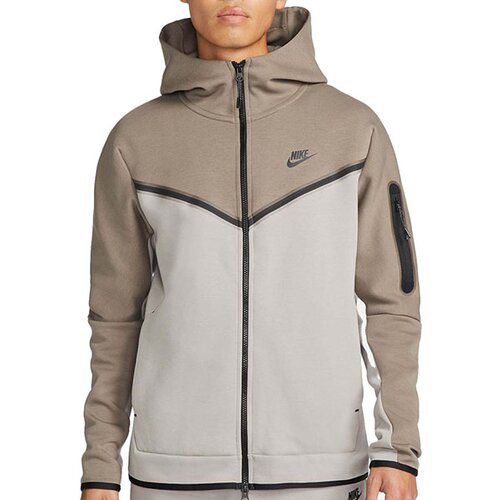 Nike mu ki duks m nsw tch flc hoodie s fz wr DV0537 040 ePonuda
