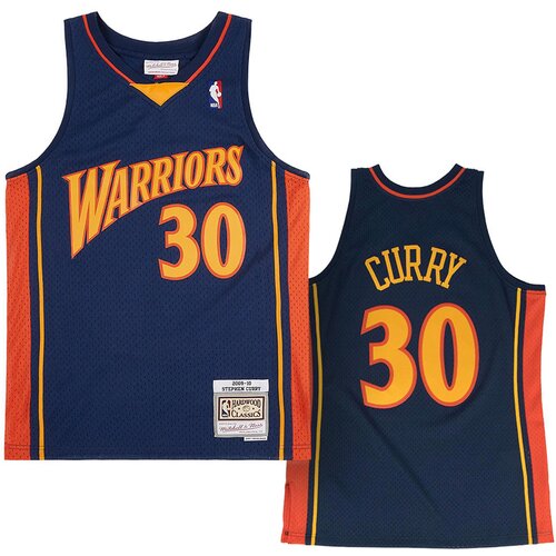 Mitchell And Ness Stephen Curry 30 Golden State Warriors 2009-10 Mitchell &amp;amp; Ness Swingman dres Slike