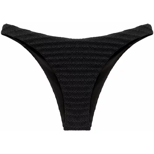 Pull&Bear Bikini hlačke črna