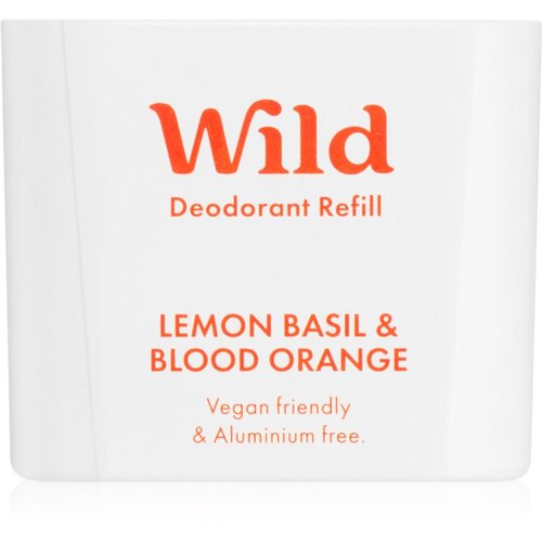 WILD Lemon Basil &amp;amp; Blood Orange čvrsti dezodorans zamjensko punjenje 40 g Slike