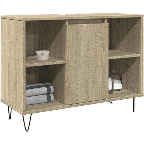 Furnova Kopalni&amp;scaron;ka omarica sonoma hrast 80x33x60 cm inženirski les, (21947312) Slike