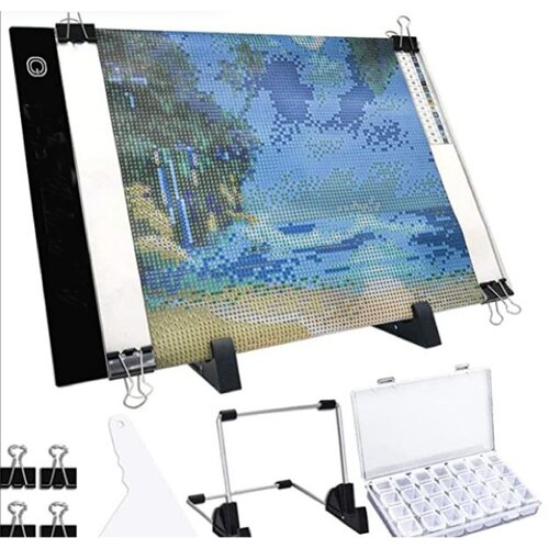 INF Komplet LED svetlobnih podlog, 9 kosov Black, (21273111) Slike