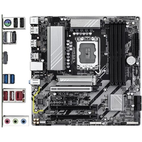 Gigabyte MB B860 DS3H LGA18514xDDR5 2xM.2 4xSATA 8xUSB 1xHDMI, 2xDP USB Type-C, mATX Cijene