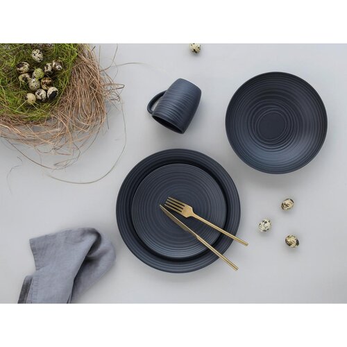 Creatable Set Skodelic Lava Stone Black, 6-Delni Slike