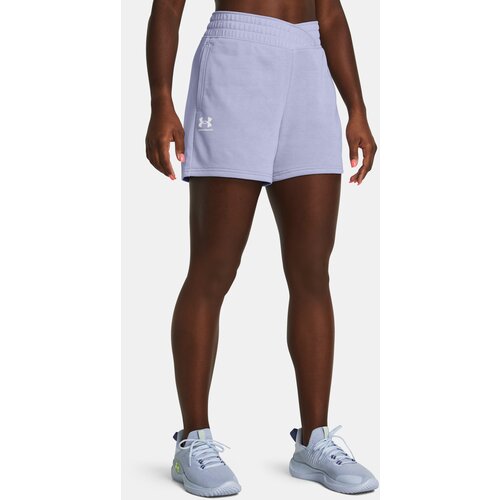 Under Armour Shorts UA Rival Terry Short-PPL - Women Slike