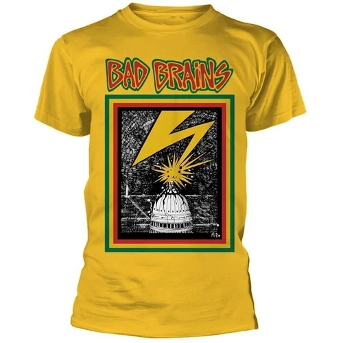 Bad Brains Košulja Logo Muška Yellow S