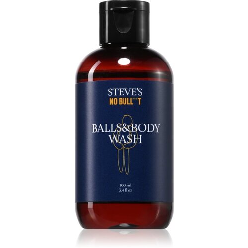 Steve&amp;#039;s No Bull***t Balls and Body Wash gel za prhanje za mo&amp;scaron;ke za intimne predele 100 ml Slike