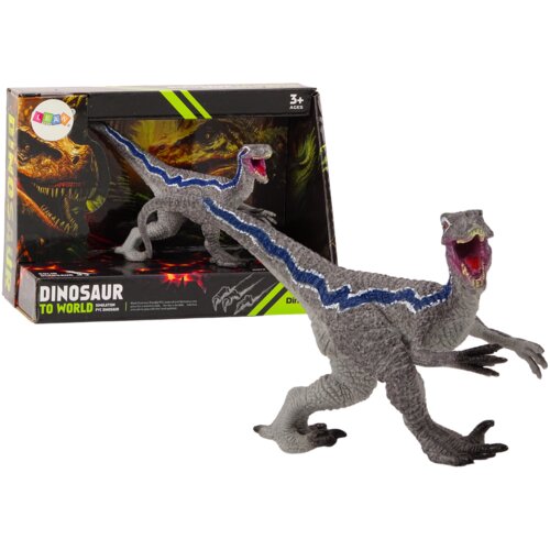  Figurica dinosaura Velocitaptor - sivi Slike
