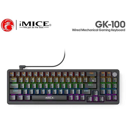  MEHANICKA TASTATURA GK-100 CRNI IMICE Cijene