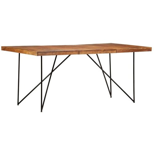 Blagovaonski stol od masivnog drva bagrema 180 x 90 x 76 cm Slike