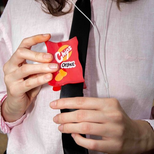 Eat My Socks Kopča za kosu Red Chips Slike