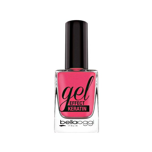 bellaoggi lak za nohte - Gel Effect Keratin Nail Polish - Sparkling Rose Cene