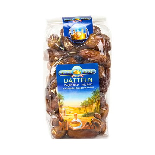 BioKing Datulje Deglet Nour, s jezgrom Bio - 500 g Slike