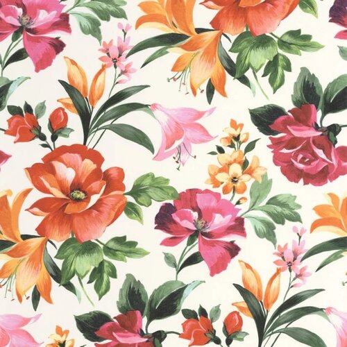 Casadeco Tapeta Bouquet D&amp;#039;&amp;Eacute;T&amp;Eacute; 3 boje Slike