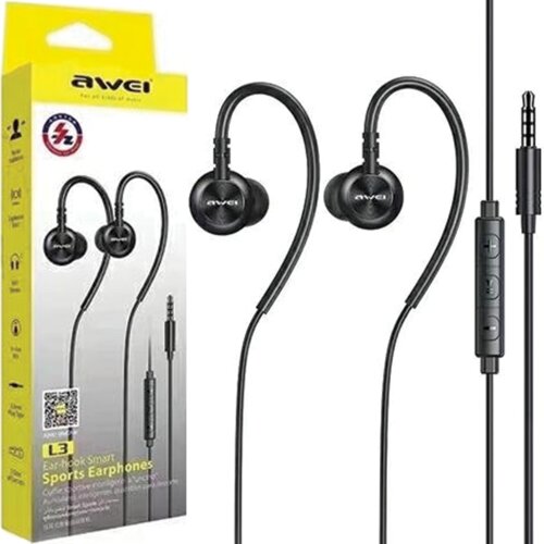 Awei STEREO SLUŠALKE L3 JACK 3,5MM ČRNA ETUI ZA TELEFONE, (21968849) Cene