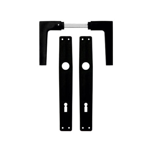 Madras doo Beograd Kvaka PVC za drvena vrata CILINDAR, crna BANE (1600.18.632) Cene