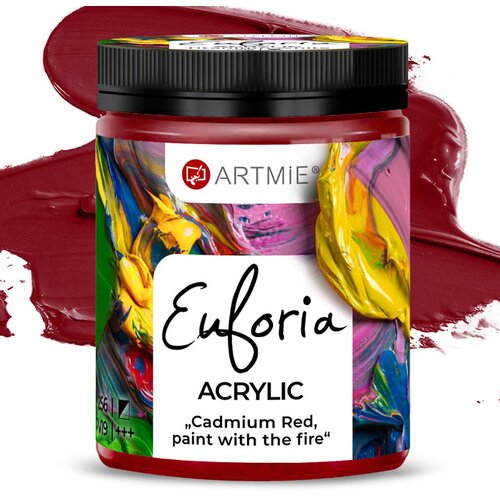 Artmie akrilna boja EUFORIA 430 ml | 256 cadmium red Slike