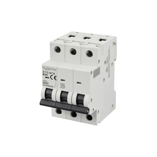 sygonix SY-6440998 SYG-MCB 3P/B25/6KA zaštitna sklopka za vodove 3-polni 25 A 415 V/AC Cijene