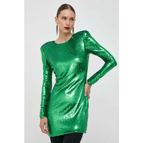 Bardot Obleka zelena barva
