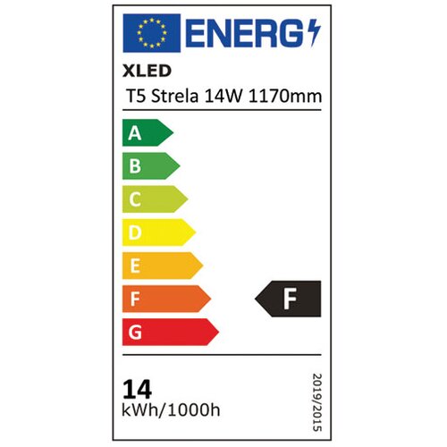 Xled T5 Strela 14W 1170mm 3CCT 3000-6500K/220-240V Slike