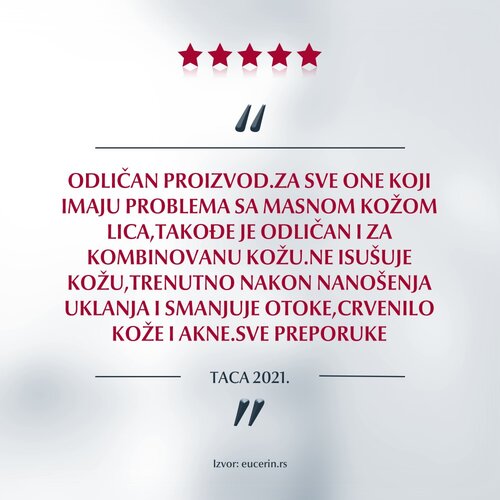 Eucerin dermopure matirajući fluid za masnu kožu lica 50ml Slike