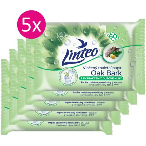 Linteo Wet Toilet Paper vlažni toaletni papir 60x5 kom Slike