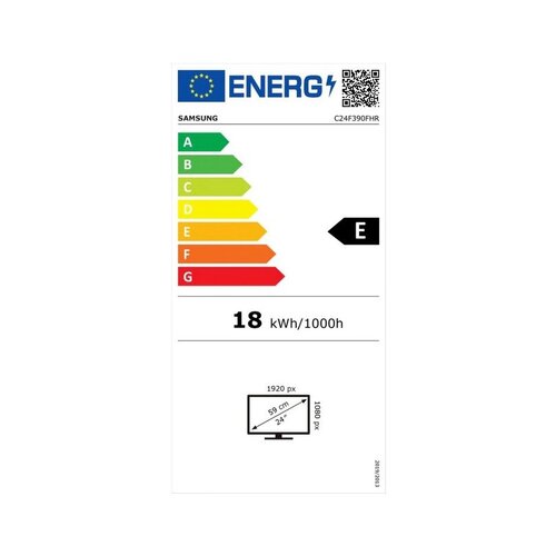 Samsung LC24F390FHRXEN 24, 1920x1080 60Hz, VA zakrivljen monitor Slike