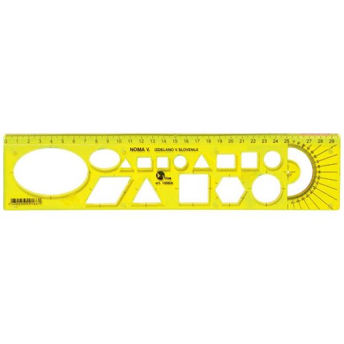 Triso Ravnilo Noma 5 Flex, rumeno, 30 cm Cene