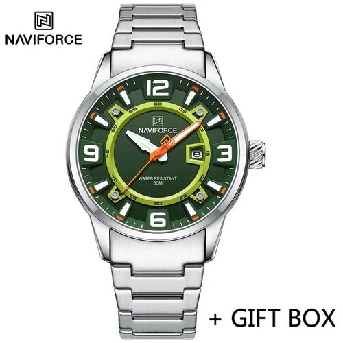Naviforce Muški ručni sat Kvarcni mehanizam NF8044 zeleni Cene