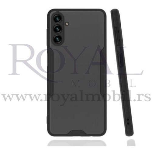  futrola pvc matte sa obodom za samsung A025 / A037 galaxy A02S / A03S crna Slike
