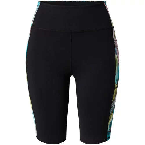 Skechers Sportske hlače 'GOWALK' svijetlozelena / crna