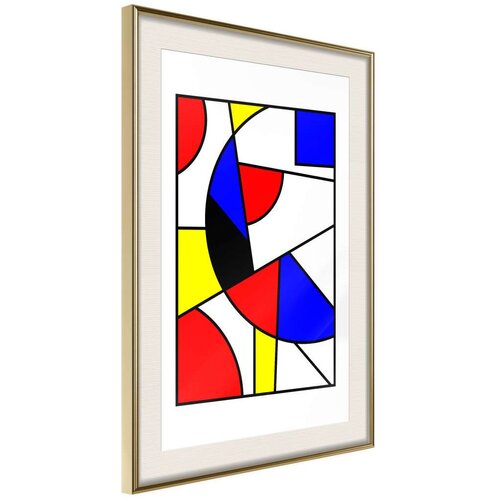  Poster - Neoplastic Composition 30x45 Slike