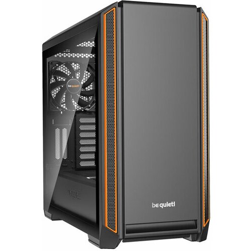 Be Quiet! Ohi&amp;scaron;je Silent Base 601 (BGW25) midiATX črno-oranžno Slike