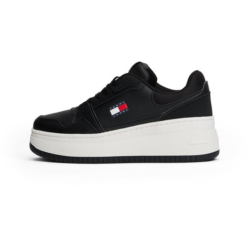 Tommy Jeans Nizke superge mornarska / živo rdeča / bela Slike