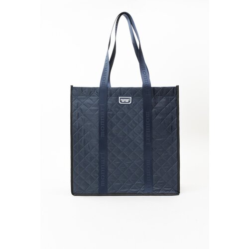 Monnari woman's bags quilted shopping shopper navy blue Slike