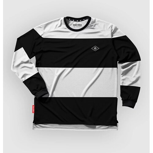 Loose Riders Baseline Bold Long Sleeve Jersey white Cene