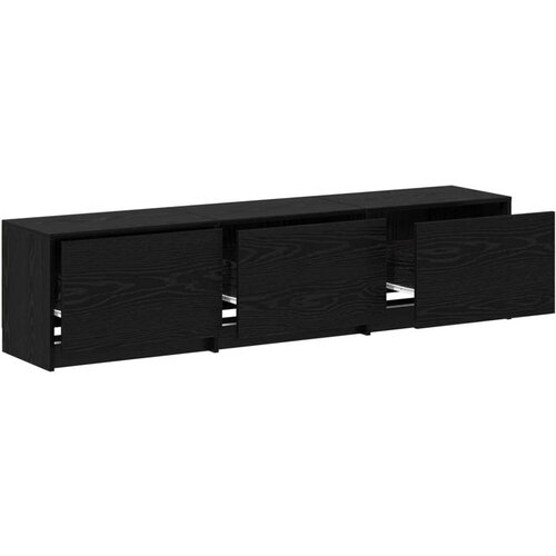  ormar Crni hrast 165 x 34 x 40 cm Konstruirano drvo - Crni hrast 165 cm Slike
