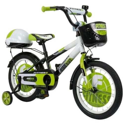 Sporting Machine Dečiji bicikl za dečake 16" Fitness Green, 3g+ Cene