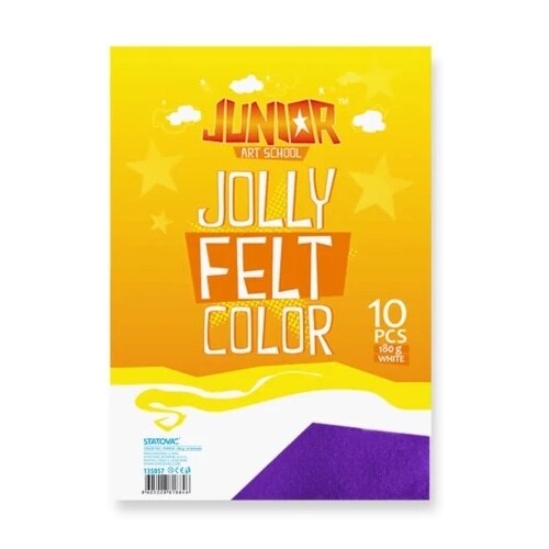 Junior jolly color felt fini filc a4 10k - odaberite nijansu ljubičasta ( 135057 ) Cene