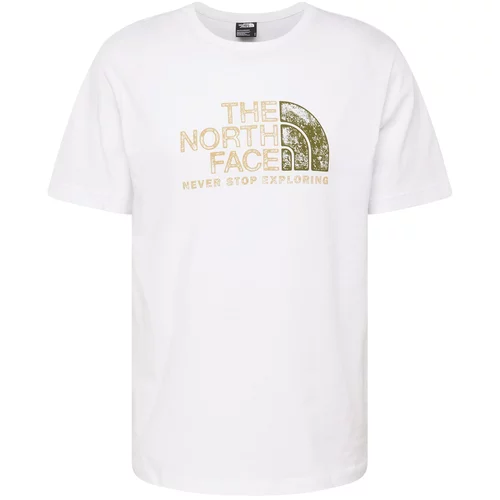 The North Face Majica 'RUST 2' zelena / maslinasta / bijela